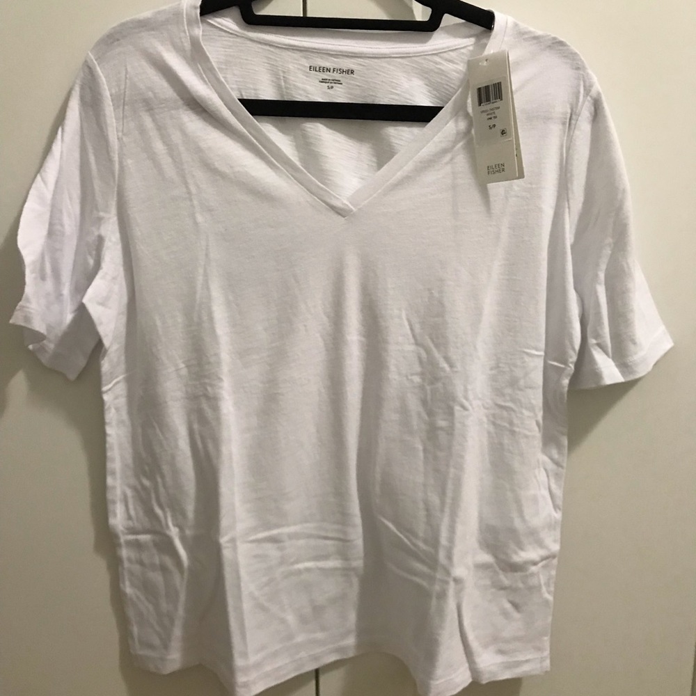 White T-shirt Eileen Fisher. With tags!